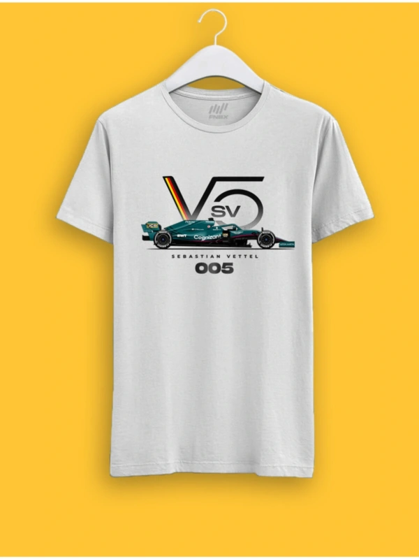 Unisex Sebastian Vettel  F1 Team Logo T-shirt