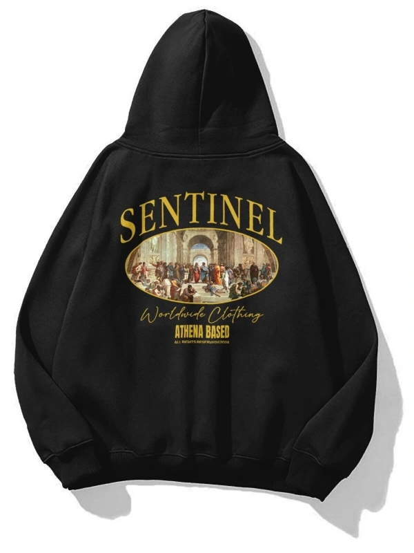 Unisex Sentinel Sweatshirt Siyah
