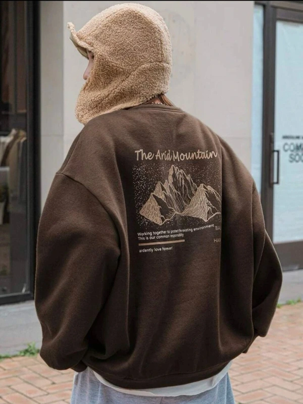 Unisex Siyah Bhvr Baskılı Sweatshirt TYC00550538776