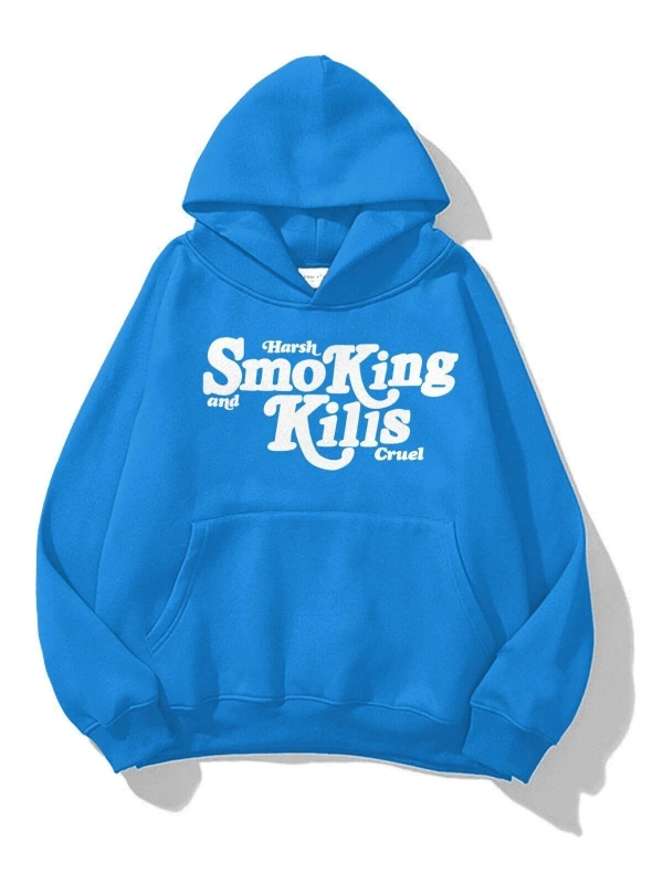 Unisex Smoking Kills Sweatshirt Soft MAVİRENK