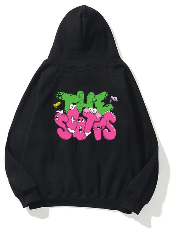 Unisex The Scotts Siyah Sweatshirt