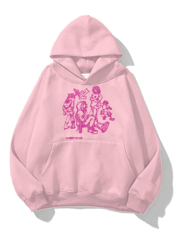 Unisex Tyyz Sweatshirt Pembe