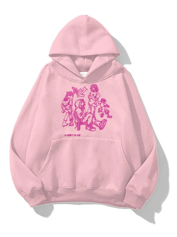 Unisex Tyyz Sweatshirt Pembe Pembe