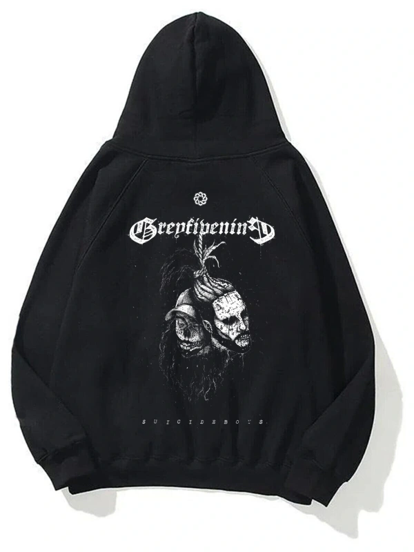 Unisex $uicideboy$ Siyah Sweatshirt