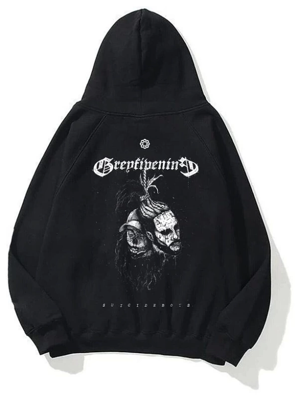 Unisex $uicideboy$ Siyah Sweatshirt Siyah