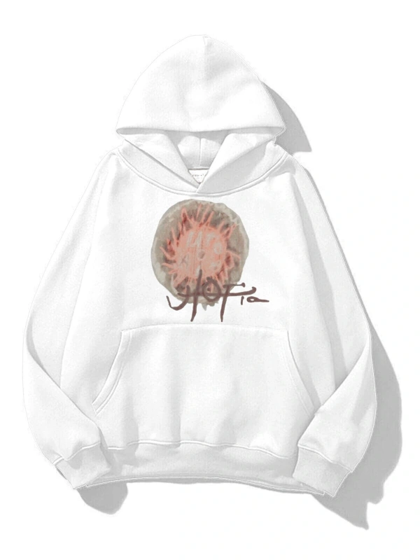 Unisex Utopia 4th Album Travis Scott Sweatshirt Hoodie Beyaz