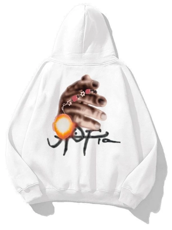 Unisex Utopia Light Travis Scott Sweatshirt Hoodie Beyaz