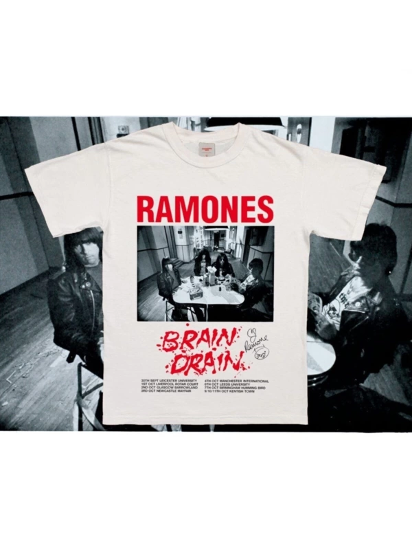 Unisex Vintage Ramones Tshirt
