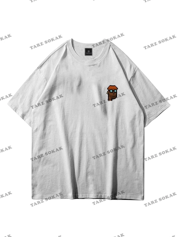 Unisex Young Boy Beyaz T