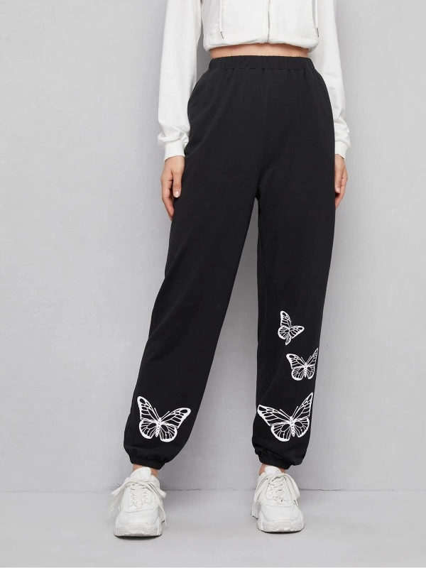 Unity Çiçek Desenli Jogger Pantolon