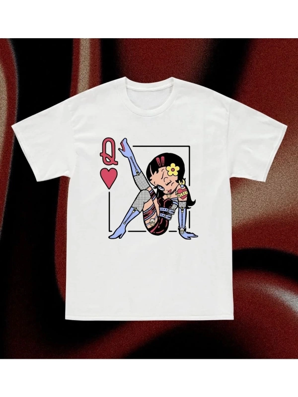 Y2k Gotik Betty Boop Tshirt