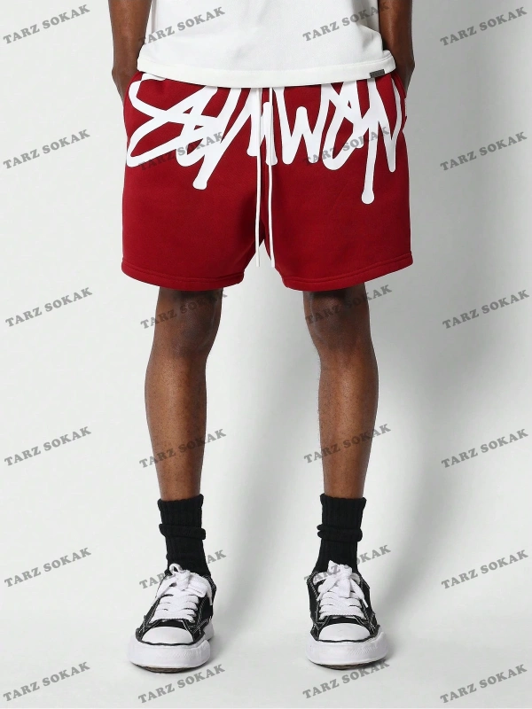 Y2K Unisex Yaz Şort Bermuda Harajuka Anime Retro KOD-11393