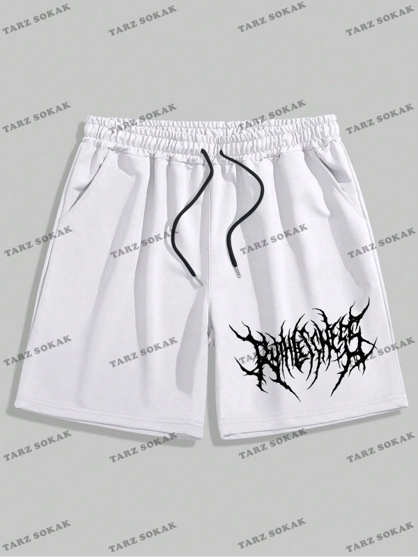 Y2K Unisex Yaz Şort Bermuda Harajuka Anime Retro KOD-11395