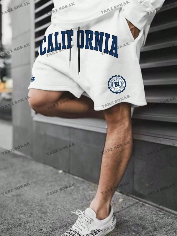 Y2K Unisex Yaz Şort Bermuda Harajuka Anime Retro KOD-11412