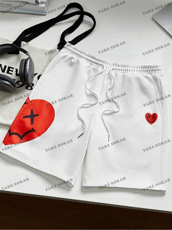 Y2K Unisex Yaz Şort Bermuda Harajuka Anime Retro KOD-11464