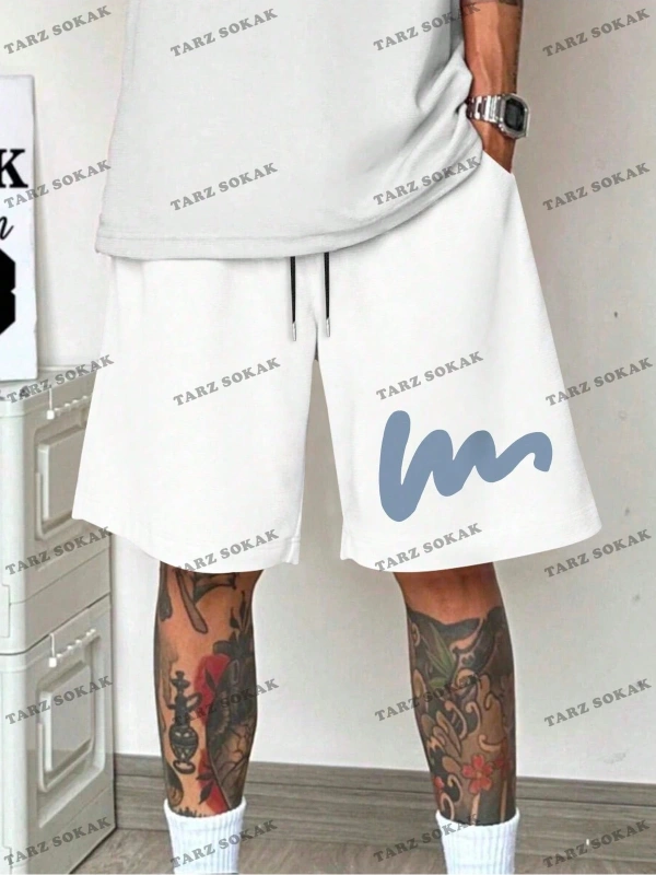 Y2K Unisex Yaz Şort Bermuda Harajuka Anime Retro KOD-11467