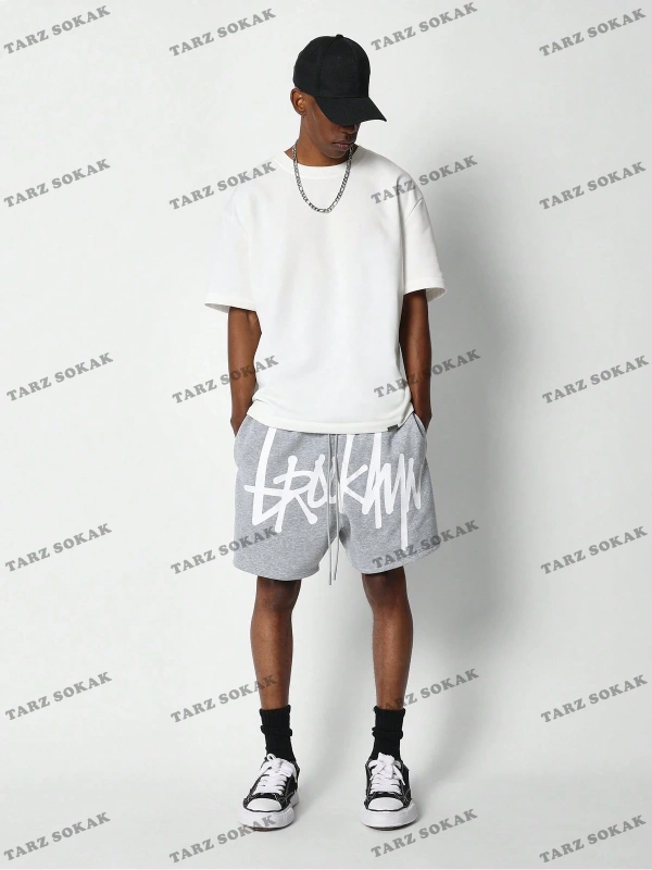 Y2K Unisex Yaz Şort Bermuda Harajuka Anime Retro KOD-11487