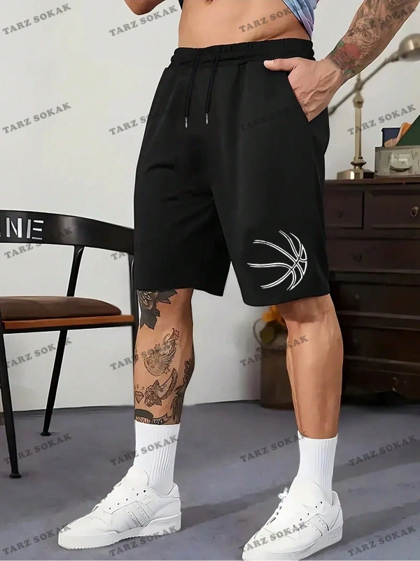 Y2K Unisex Yaz Şort Bermuda Harajuka Anime Retro KOD-11528