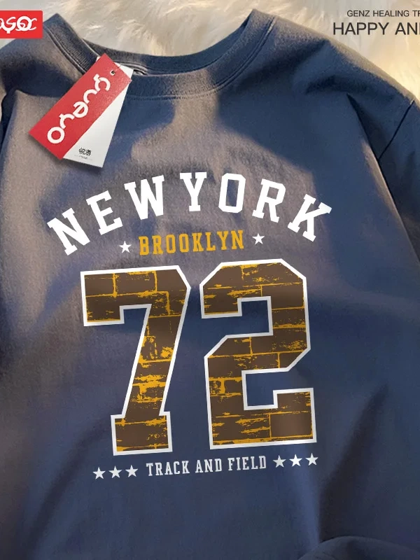 Y2k Vintage Tişört Tee Brooklyn Atletizm