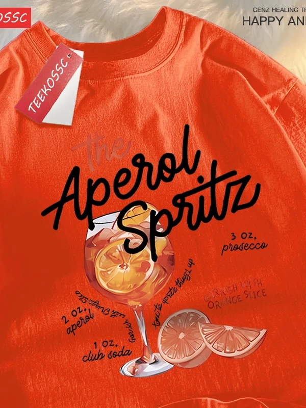 Y2k Vintage Tişört Tee Buzlu limon şarap içecek baskı