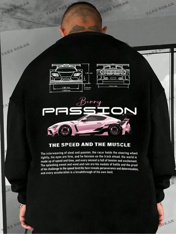 Y2K YENİ SEZON SSWEAT HARAJUKA KUROMİ RETRO KOD 1553 Pembe