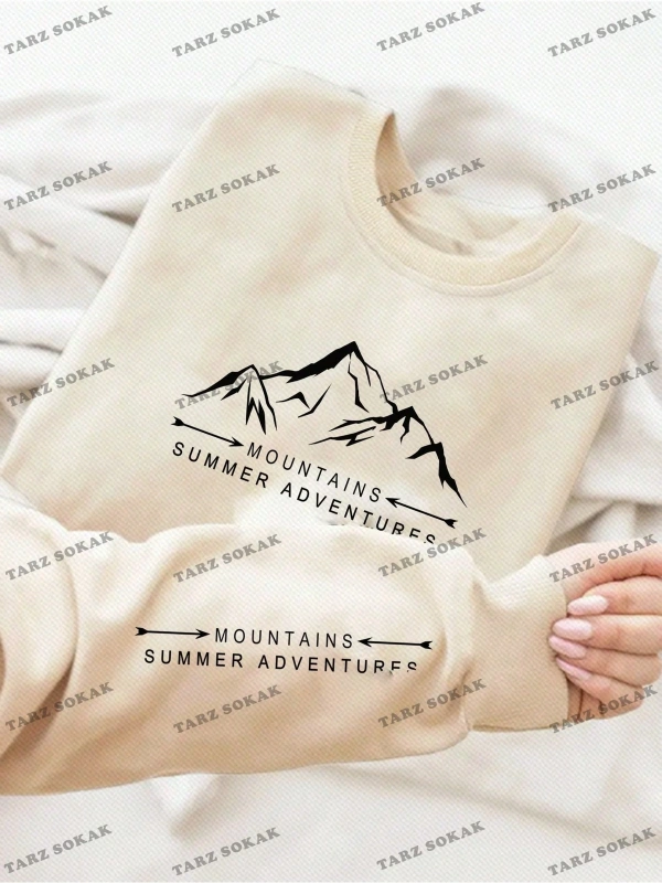 Y2K YENİ SEZON SSWEAT HARAJUKA KUROMİ RETRO KOD 16 Bej