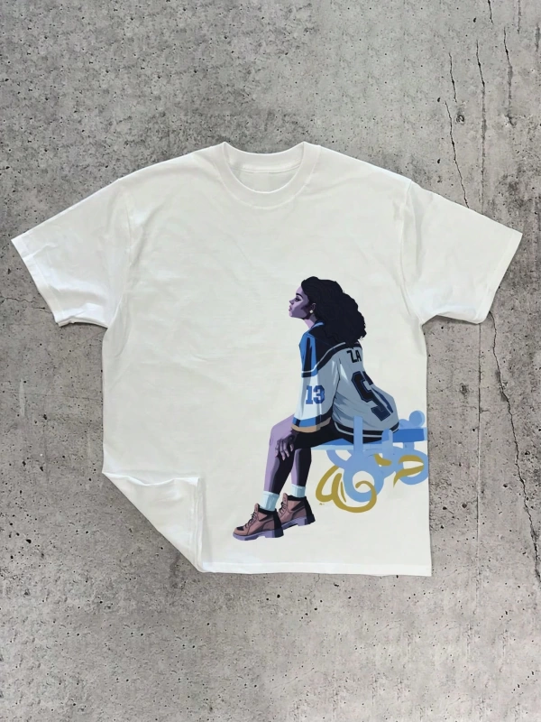 Yeni Y2K Millennium Moda Grafik Tişört, Unisex Sokak Stili, Günlük Giyim İçi