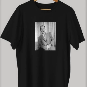 -wed Bing Crosby Baskılı Oversize T-shirt ( Tişört )sokak Tarzı