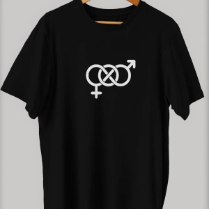 -wed Biseksüel Baskılı Oversize T-shirt ( Tişört )sokak Tarzı
