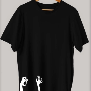 -wed Hallowen ( Cadılar Bayramı) Baskılı Oversize T-shirt ( Tişört )sokak Tarzı