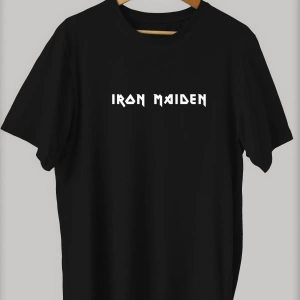 -wed Ironmaiden Baskılı Oversize T-shirt ( Tişört )sokak Tarzı