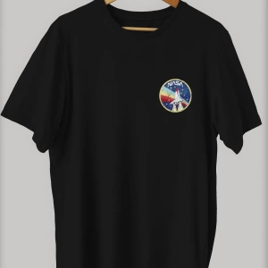 -wed Nasa Baskılı Oversize T-shirt ( Tişört )sokak Tarzı