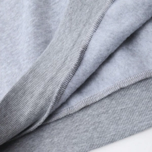 1 Adet Bol Kesim Erkek Düz Yuvarlak Yaka Sweatshirt