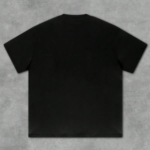 1 Adet Büyük Boy Erkek Moda İsa Haçı Baskılı Tişört, Rahat Sokak Giyimi, Unisex, Tüm Mevsimle