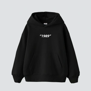 1989 Sırt Baskılı Oversize Unisex Premium Beyaz