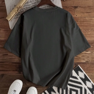 1997 Vintage Amerikan Yazı Tipi Stili Moda Rahat Baskılı Siyah Kısa Kollu Tiş