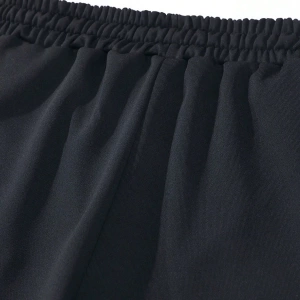 2 adet Erkek Rahat Spor Gevşek Bağcıklı Bel Eşofman Altı Cepli, Klasik Retro Stil, Açık Hava