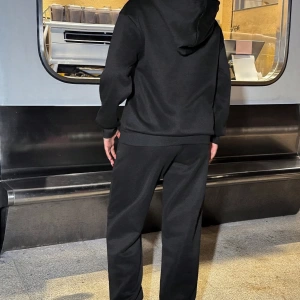 2 adet/takım Bol Günlük MAMA Baskılı Sweatshirt ve Bağcıklı Pantolon, Kadınlar İçin