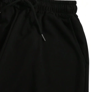 2 adet/takım Bol Günlük MAMA Baskılı Sweatshirt ve Bağcıklı Pantolon, Kadınlar İçin