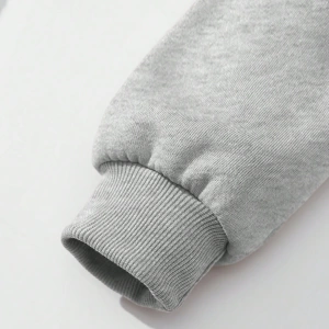 2 Adet/Takım Düz Renk Uzun Kollu Kapşonlu Üst Ve Spor Pantolon