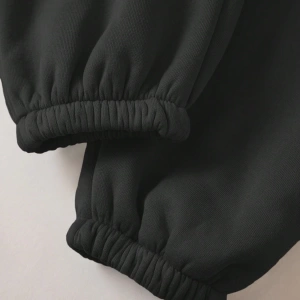 2 Adet/Takım Düz Renk Uzun Kollu Kapşonlu Üst Ve Spor Pantolon