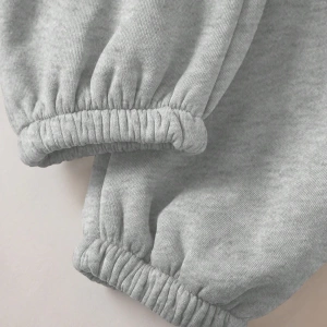 2 Adet/Takım Düz Renk Uzun Kollu Kapşonlu Üst Ve Spor Pantolon