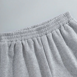 2 Adet/Takım Düz Renk Uzun Kollu Kapşonlu Üst Ve Spor Pantolon