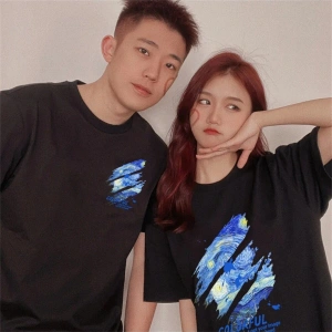 2 Adet Tir Harajuku Style Çift Sevgili Kombinleri Couple Clothing Yeni Sezon
