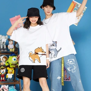 2 Adet Tir Harajuku Style Çift Sevgili Kombinleri Couple Clothing Yeni Sezon
