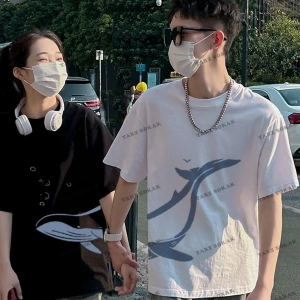 2 Adet Tir Harajuku Style Çift Sevgili Kombinleri Couple Clothing Yeni Sezon