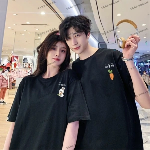 2 Adet Tir Harajuku Style Çift Sevgili Kombinleri Couple Clothing Yeni Sezon