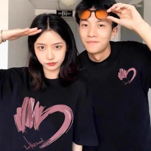 2 Adet Tir Harajuku Style Çift Sevgili Kombinleri Couple Clothing Yeni Sezon