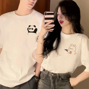 2 Adet Tir Harajuku Style Çift Sevgili Kombinleri Couple Clothing Yeni Sezon