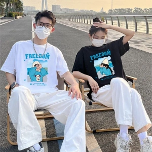2 Adet Tir Harajuku Style Çift Sevgili Kombinleri Couple Clothing Yeni Sezon